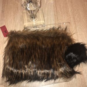SALE! Oversized Fur Clutch